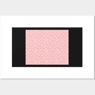 Pink White Red Polka Dots Cute Posters and Art